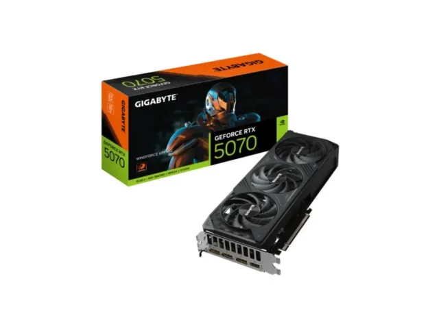 Gigabyte RTX 5070 Windforce 12GB SFF GDDR7, GV-N5070WF3-12GD