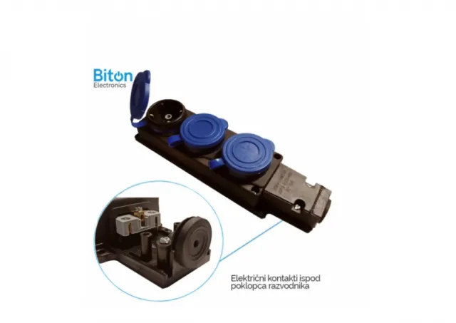 GNEZDO SA 3 MESTA IP44 930100