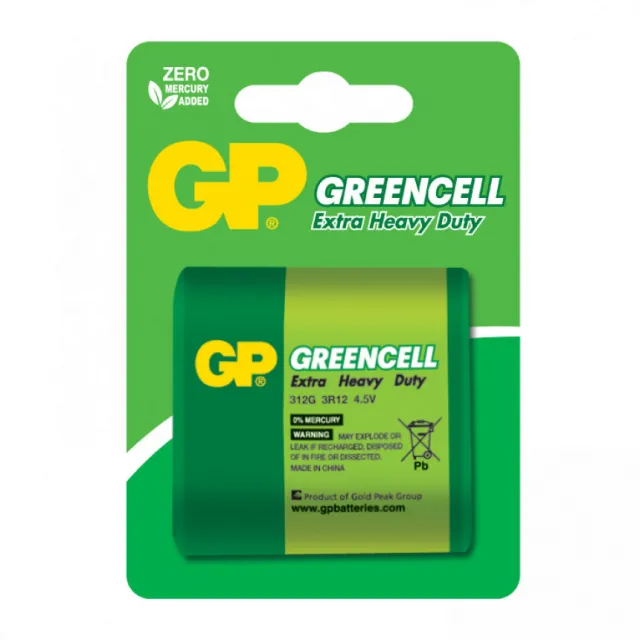 GP cink-oksid baterija 4,5V GP-312G-U1