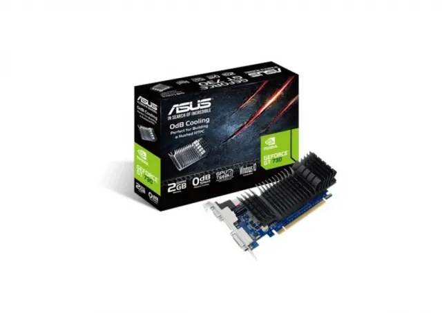 Grafička karta ASUS GT730 GT730-SL-2GD5-BRK NVD/GDDR5/2GB/64bit/crna