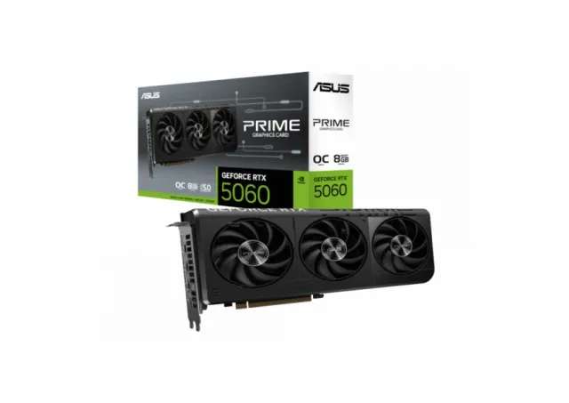 Graficka karta ASUS PRIME RTX 5060 8GB/GDDR7/128bit/crna