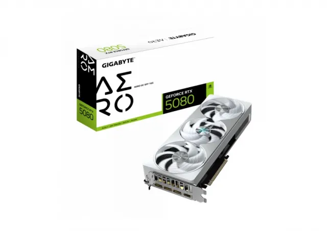 Grafička karta Gigabyte GeForce RTX 5080 16GB AEROOC GV-N5080AERO OC-16GD 16GB GDDR7 256bit3xDP/HDMI
