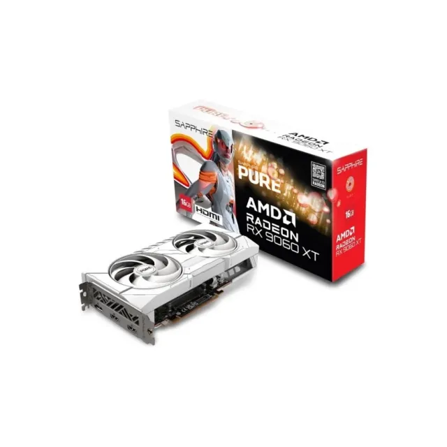 Grafička karta Sapphire Pulse 9060XT Gaming OC 16GB - bela