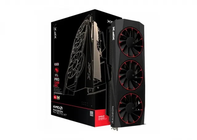 Grafička karta XFX Quicksilver AMD RX9070XT Magnetic Air GDDR6 16GB  256bit 3xDP/1xHDMI