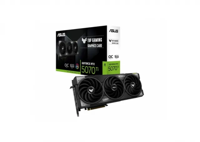 Graficke karte ASUS TUF-RTX5070TI-O16 GAMING NVD/16GB/GDDR7/256bit/crna