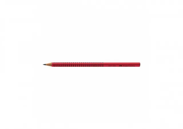 Grafitna olovka Faber Castel GRIP B 17021 (12604)  crvena