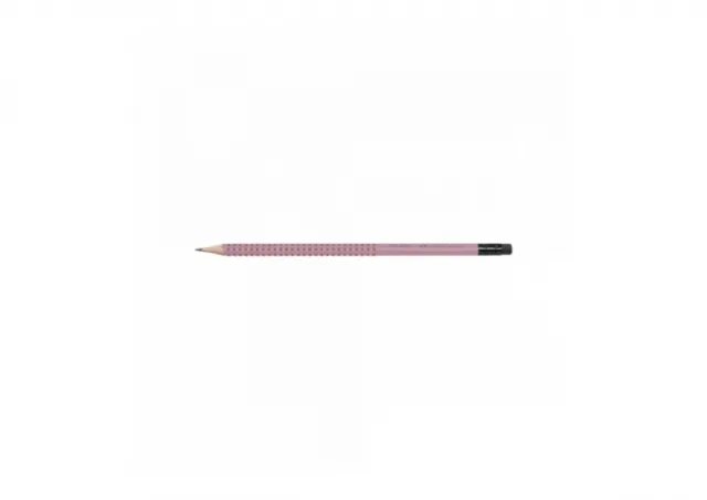 Grafitna olovka Faber Castel GRIP B sa gumicom rose 217237