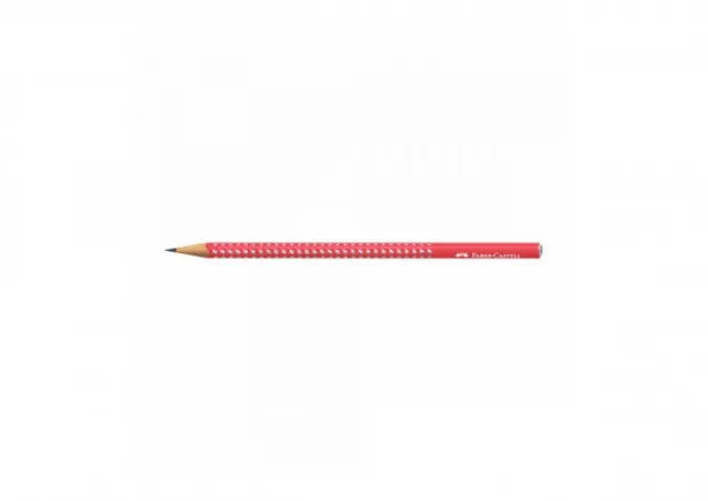 Grafitna olovka Faber Castel GRIP HB Sparkle candy cane red 118240