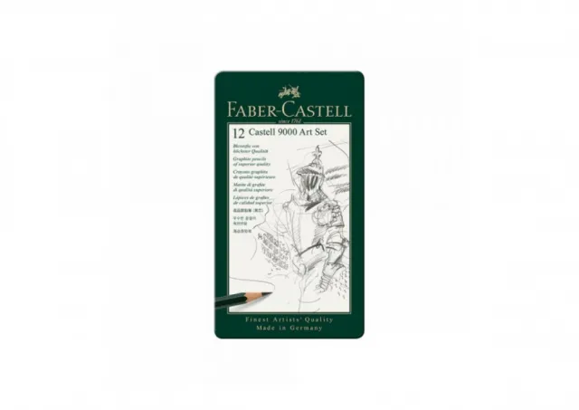 Grafitna olovka Faber Castell 9000 set 1/12 119065