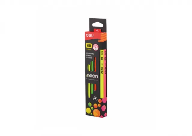 GRAFITNE OLOVKE DELI NEON HB 1/12 EU51600