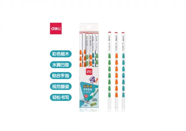 GRAFITNE OLOVKE DELI SMART GO 1/12 2B U BOJI 58198