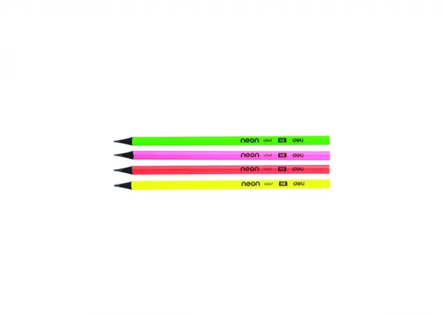 GRAFITNE OLOVKE DELI TROUGAONE CRNE-NEON 1/12 EU54700
