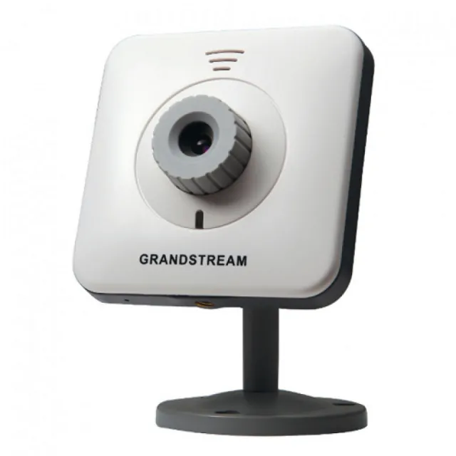 Grandstream GXV3615W Wireless-N mini IP kamera H.264 680x512 @30fps, odlična osetljivost u tami 0.05Lux, video analytics, 2-way audio SIP/VoIP, mikrofon, zvučnik, multi streams, 24MB buffer, Softver za 72 kamere