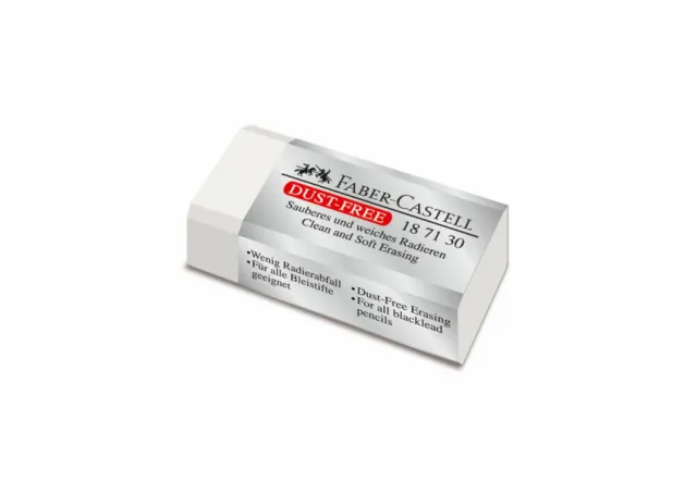 Gumica Faber Castell dust free bela (1/30) 187130