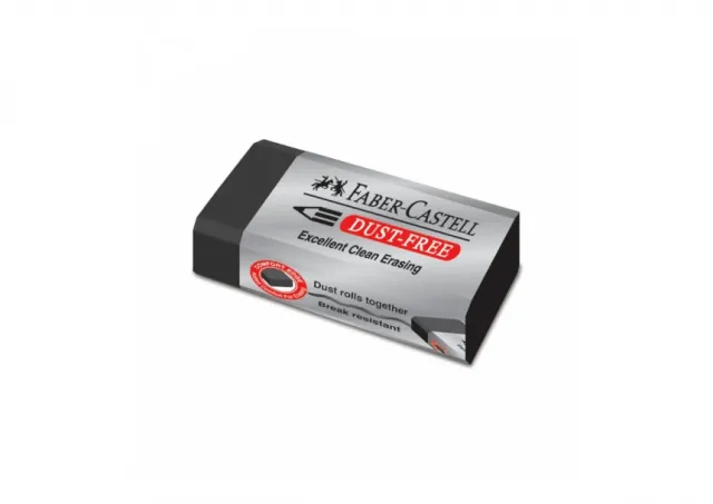Gumica Faber Castell dust free crna (1/24) 187171