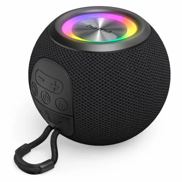 HAMA Bluetooth zvučnik lopta "Ball shape", crni
