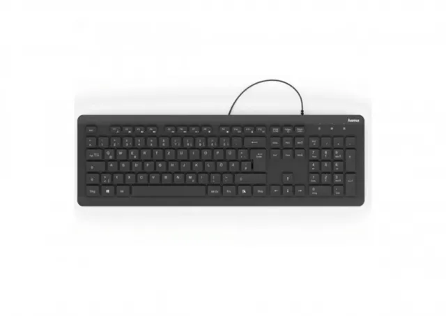HAMA Hama KC-600 vodootporna tastatura sa kablom, crna
