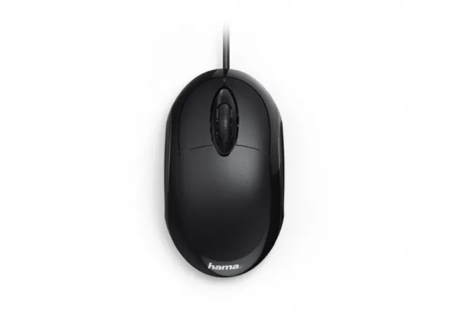 HAMA Hama opticki mis MC-100, 2 tastera i scroll crni