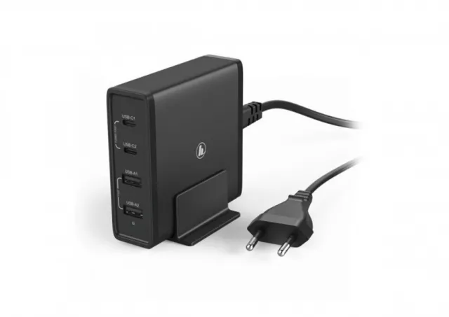 HAMA Hama stanica za punjenje 65W (2xPD USB-C, 2xUSB-A)