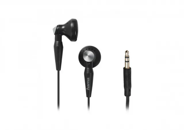 HAMA Hama stereo slusalice bubice PEAKY, crne