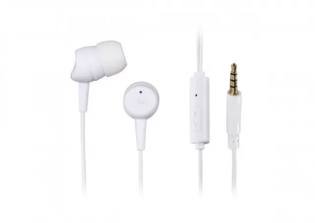 HAMA Slusalice+mikrofon za smartfon, BASIC, bele