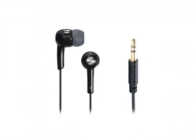 HAMA Stereo slusalice bubice "Gloss", udobne, crne