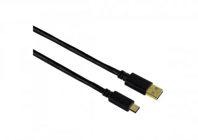 HAMA USB kabl USB-A muski na USB-C muski, 3.1, 0,75m,   pozlata