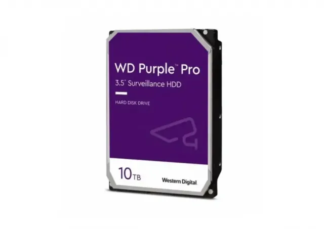 Hard disk 10TB SATA3 Western Digital 256MB WD101PURP  Purple Pro