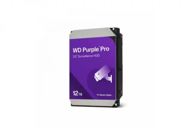 Hard disk 12TB SATA3 Western Digital WD122PURP Purple