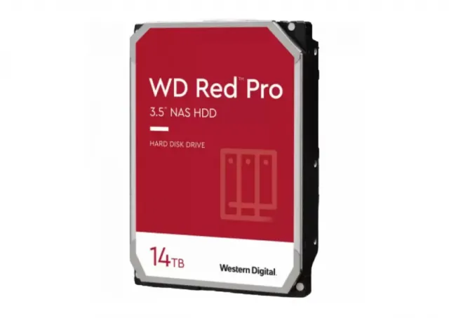 Hard disk 14TB Western Digital WD142KFGX Red PRO