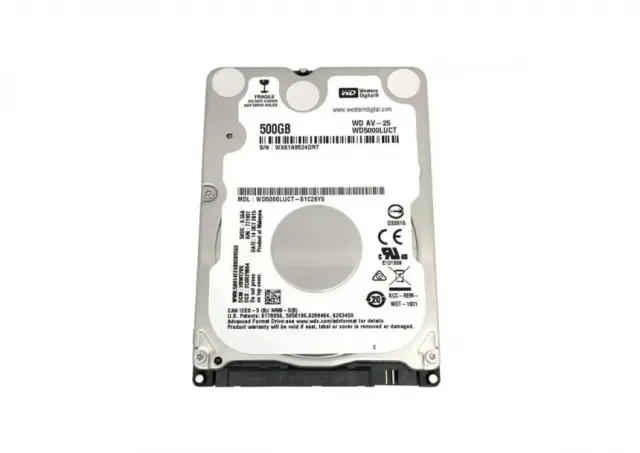 Hard disk 2.5 SATA3 Western Digital 500GB 32MB WD5000LUCT