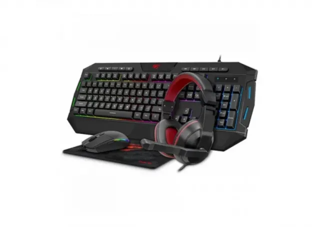 Havit gejming kombo 4u1 ( miš + tastatura + slušalice + podloga ) KB501CM