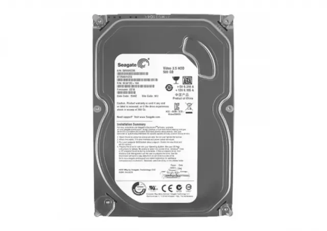 HDD 3.5 ** 500GB ST3500312CS SEAGATE 5900RPM 8MB SLIM SATA