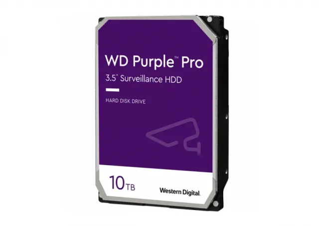 HDD AV WD Purple Pro (3.5'', 10TB, 256MB, 7200 RPM, SATA 6 Gb/s)