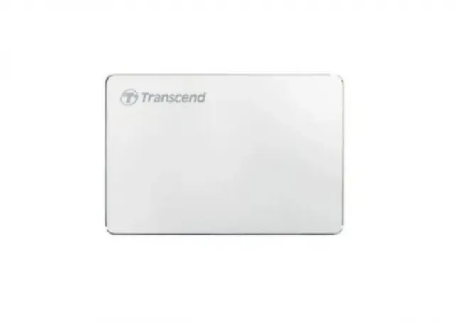 HDD E2.5" Transcend 1TB USB 3.1 TS1TSJ25C3S slim Anti-shock Iron grey