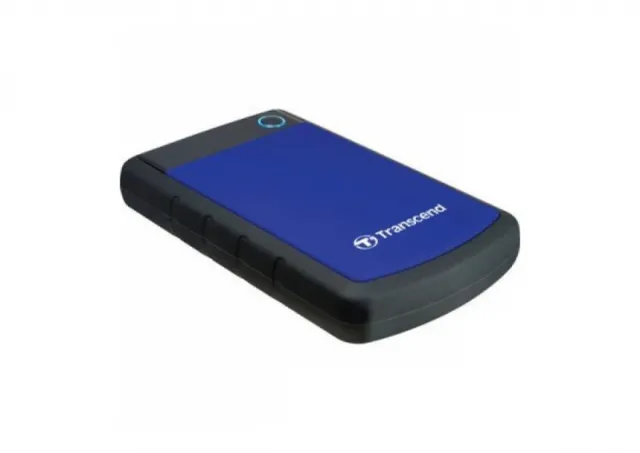 HDD E2.5" Transcend 2TB USB 3.0 TS2TSJ25H3B Anti-shock Black/Blue
