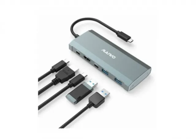 HDD Rack MAIWO USB(C)-NVME/SATA HDMI/PD/USB  KH1001