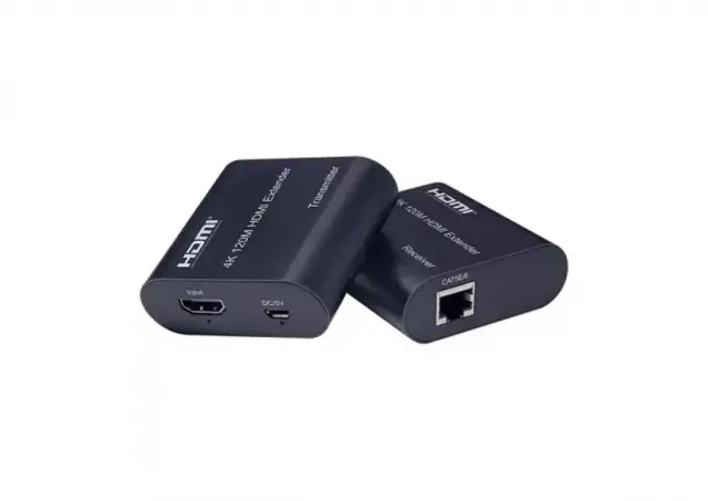 HDMI Extender 120m 2 adaptera 5e6 Kettz HDEX-120