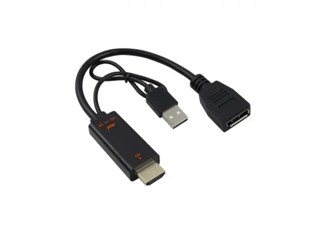HDMI M. na Displayport M. F. Konvertor H2DP-0 11-487