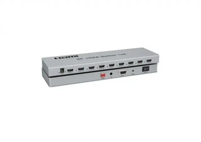 HDMI spliter 1/8 1080P 3D V1.4 aktivni KT-HSP 1.8 Kettz