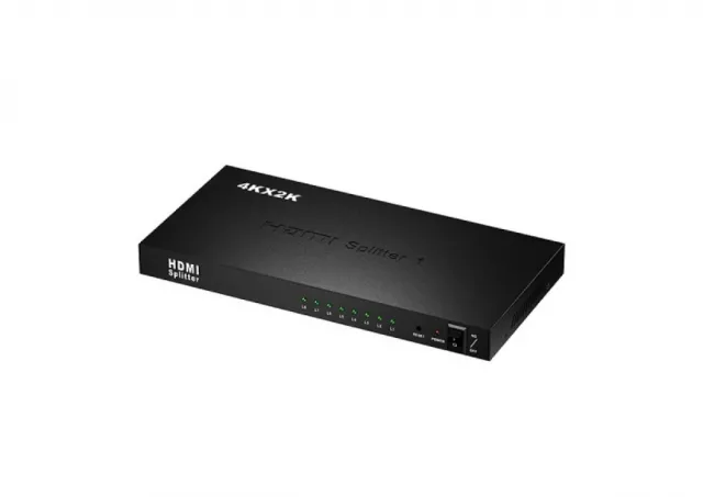 HDMI spliter aktivni 1/8 5V/3A KT-HSP 1.8     11-426