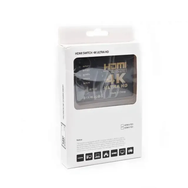 HDMI switch 5u1 HDS-006 4K Velteh sa daljinskim