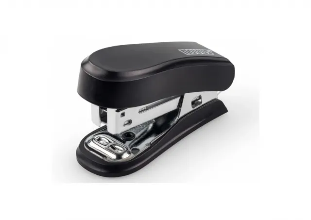 Heftalica "MINI", 12 listova, 24/6 Novus crna 05HN026B