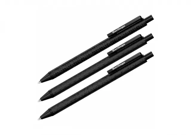 Hemijska olovka Berlingo DoubleBlack 0,7 mm Berlingo  08HB319390