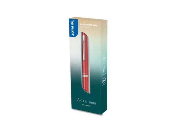 HEMIJSKA OLOVKA PILOT ACRO 1000 1.0 KORAL PINK U POKLON KUTIJI