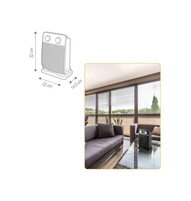 HOME FK 29 Keramicka grejalica sa ventilatorom