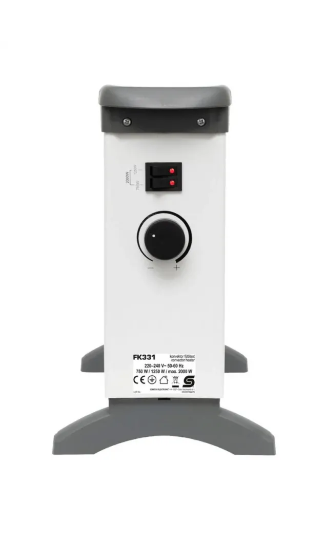 HOME FK 331 Konvektorska grejalica, 750/1250/ 2000W