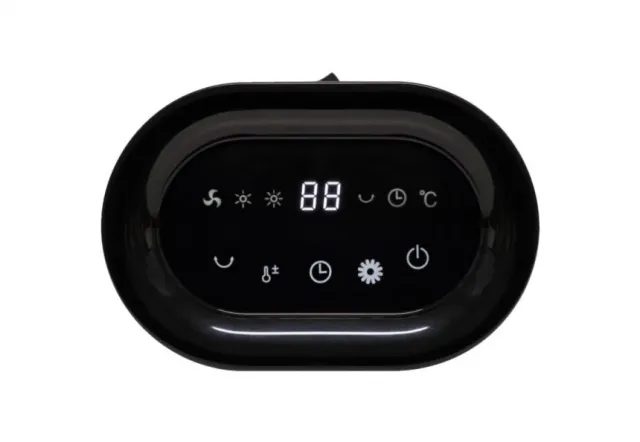 HOME FK 55 Keramicka grejalica, digitalni termostat, 1000W/2000W