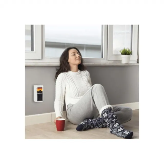 HOME FKH 401 Mini keramicka grejalica, efekat vatre