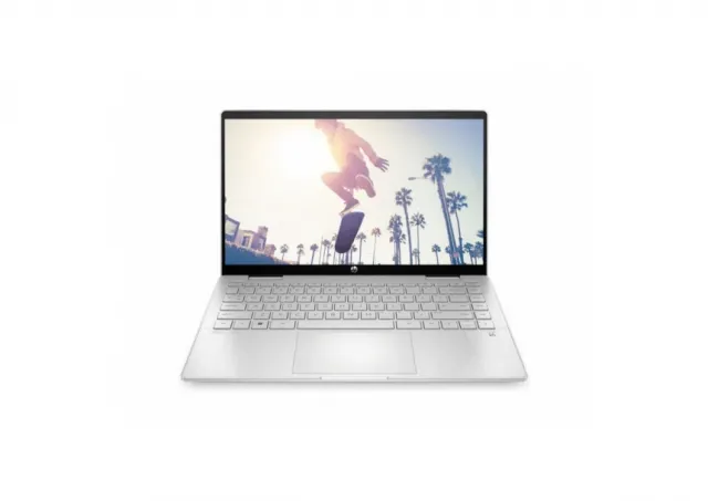 HP consumer 8D6R2EA HP Pavilion x360 Convertible 14-ek1008nm, Intel Core i5-1335U, 16GB RAM onboard, 512 GB PCIe NVMe M.2 SSD, 14" IPS FHD 1920x1080 multitouch, Intel Iris X Graphics, Backlit, 1 USB-C 3.2, 2 USB-A 3.1, 1 HDMI 2.1, BT 5.3, FP, FreeDOS, YU, Natural silver, 2yw